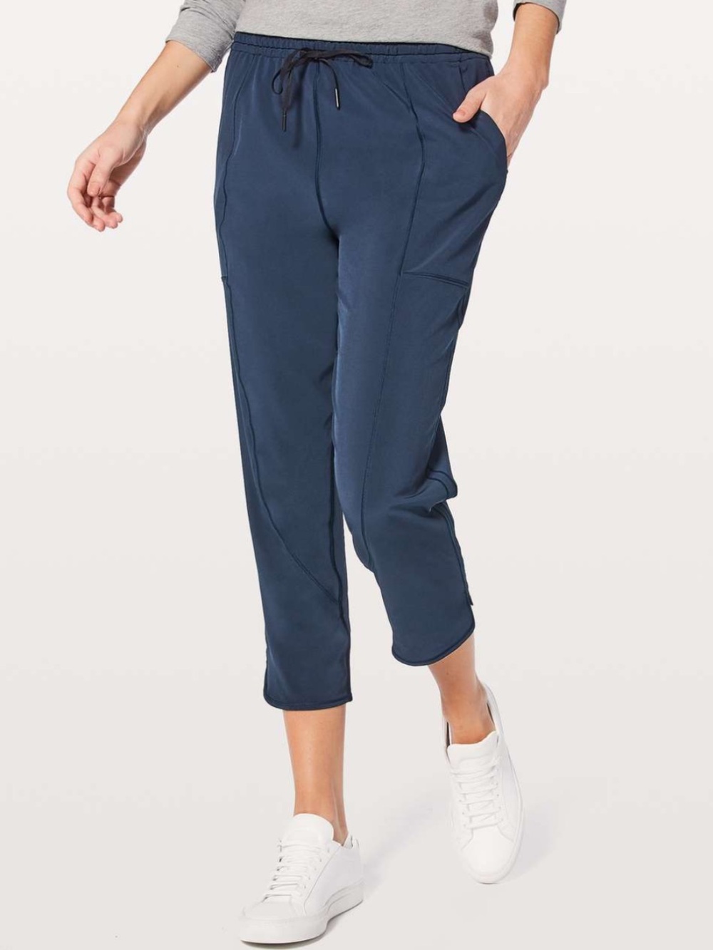 New Lululemon Final Play Crop 23" - True Navy - Lightweight